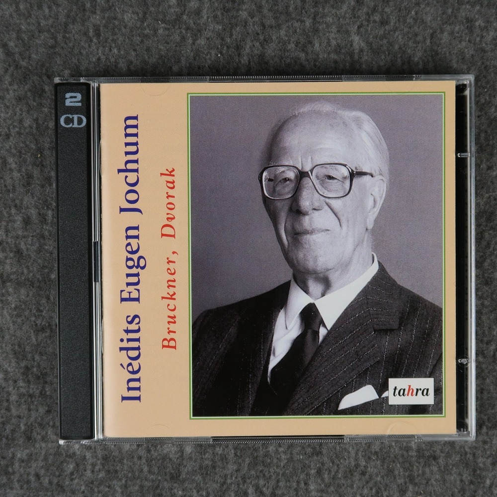 Eugen‎ Jochum 2 CD Set Inedits Bruckner Symphony 8 Dvorak Concerto Tahra France